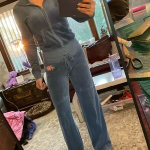 Juicy Couture Blue Track Pants & Joggers